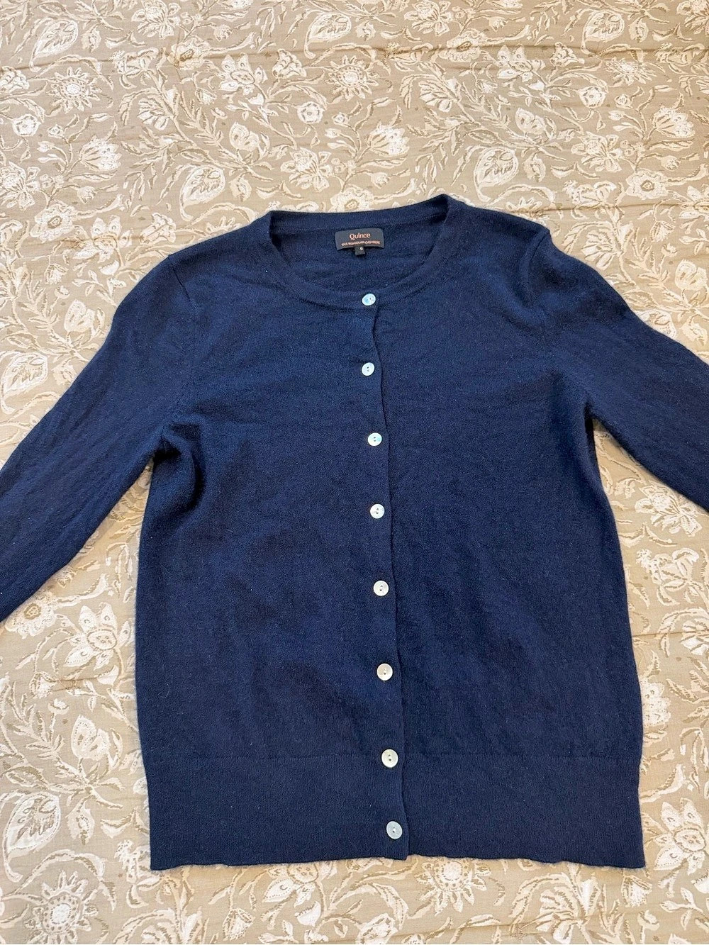 Quince Mongolian Cashmere Cardigan Sweater